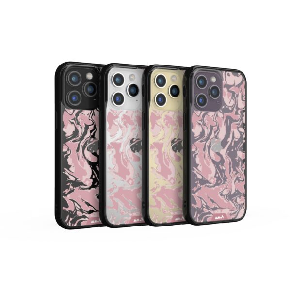 Marbled Dusky Pink Printed Phone Case - Image 22