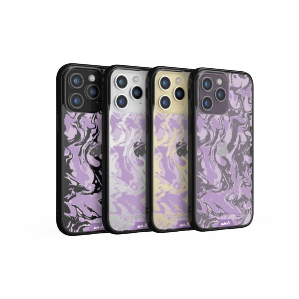 Marbled Lilac Purple Printed Phone Case - Image 26