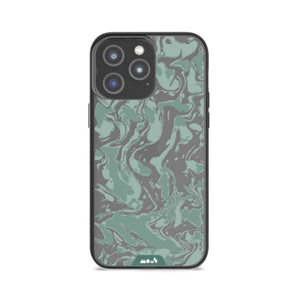 Marbled Sage Green Printed Phone Case - Image 9