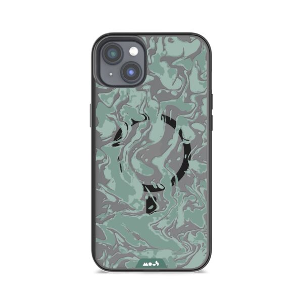 Marbled Sage Green MagSafe® Compatible Phone Case - Image 7