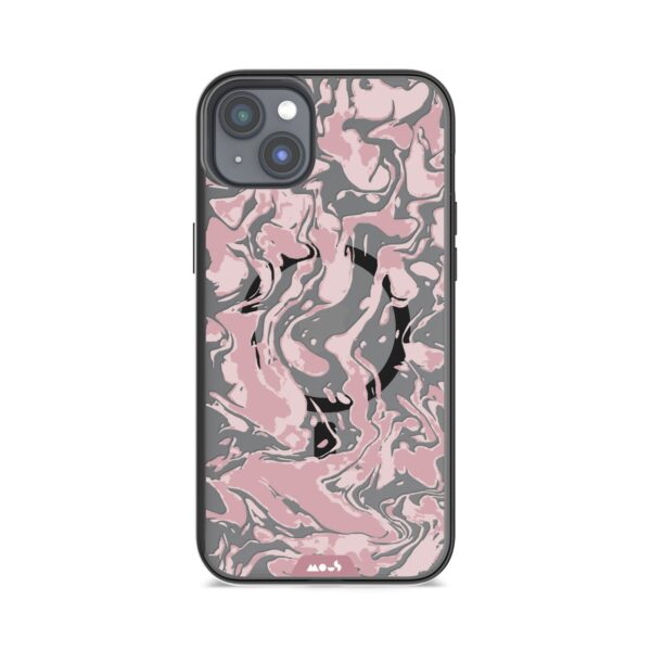 Marbled Dusky Pink MagSafe® Compatible Phone Case - Image 7