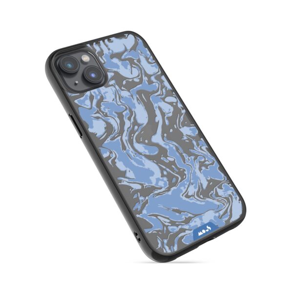 Marbled Sky Blue Printed Phone Case - Image 15