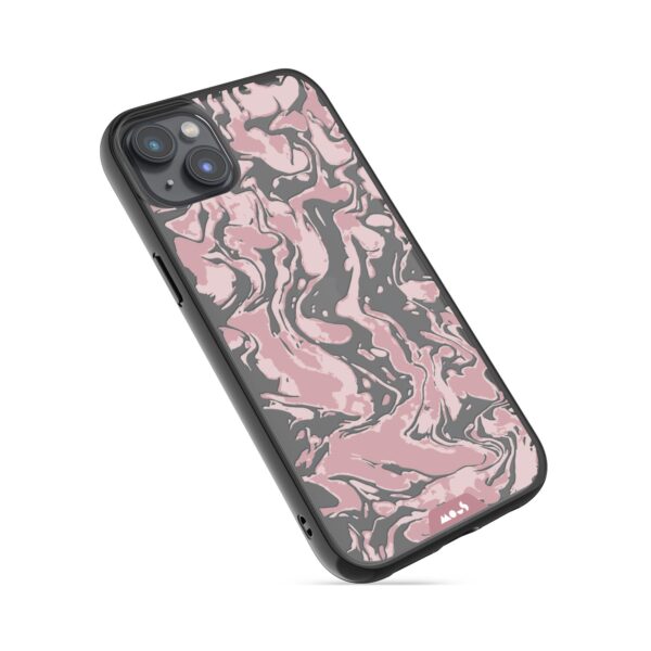 Marbled Dusky Pink Printed Phone Case - Image 11