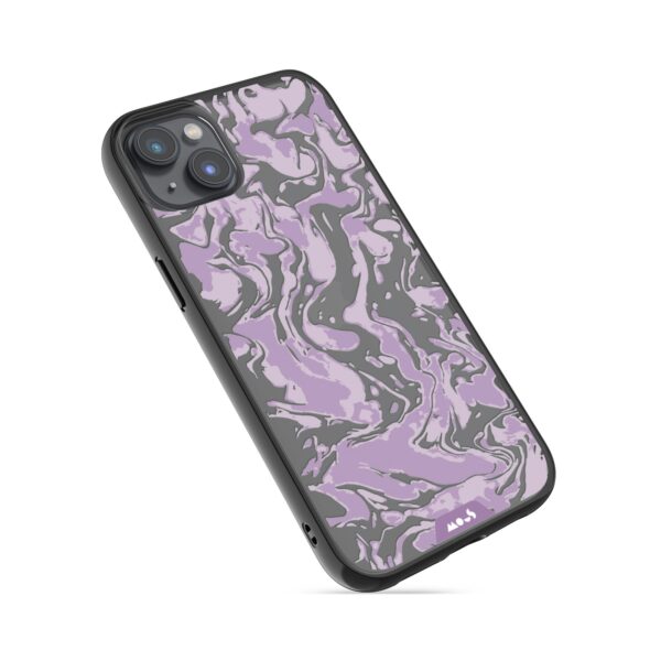 Marbled Lilac Purple Printed Phone Case - Image 15
