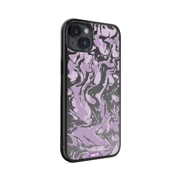 Marbled Lilac Purple Printed Phone Case - Image 6