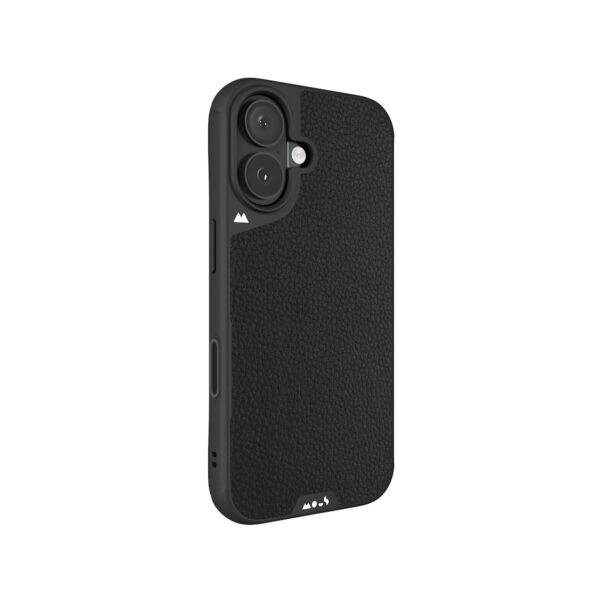 MagSafe® Compatible Black Leather Phone Case with Camera Control Button - Image 9