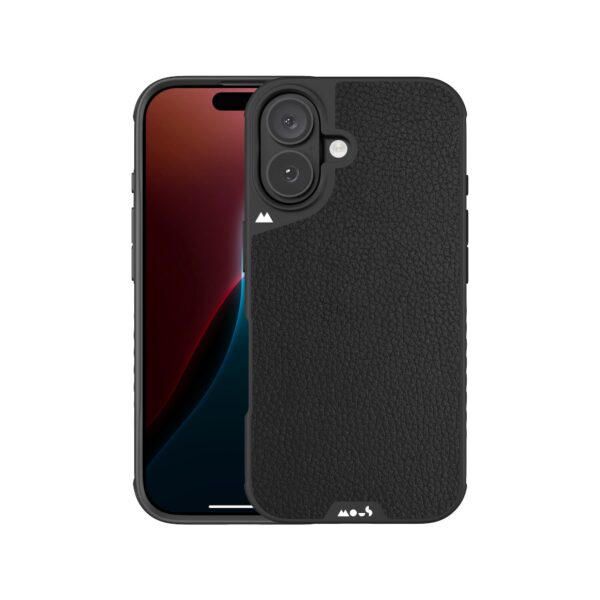 MagSafe® Compatible Black Leather Phone Case - Limitless 6.0 - Image 9