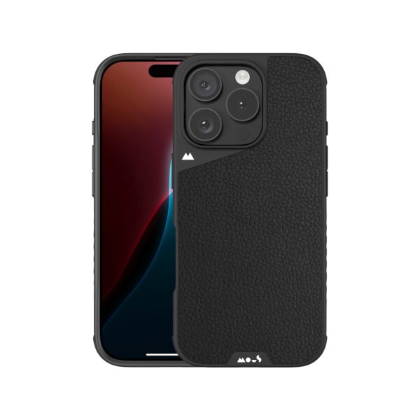 MagSafe® Compatible Black Leather Phone Case - Limitless 6.0 - Image 3