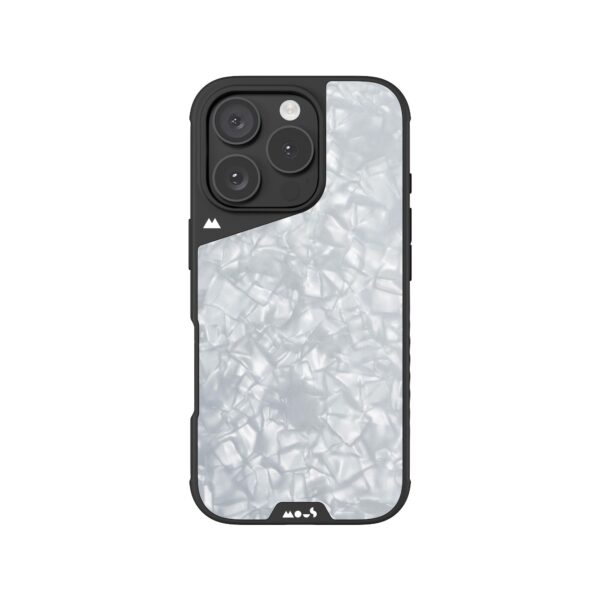 MagSafe® Compatible Silver Pearl Phone Case - Image 5