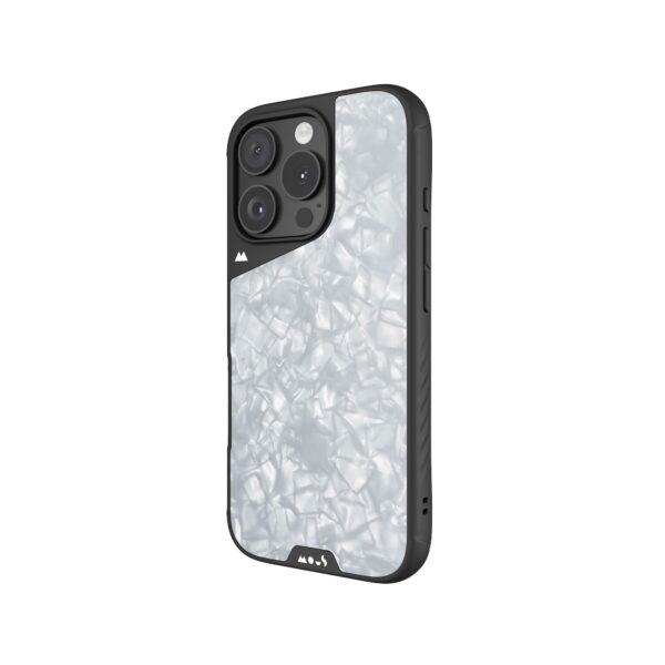 MagSafe® Compatible Silver Pearl Phone Case - Image 6