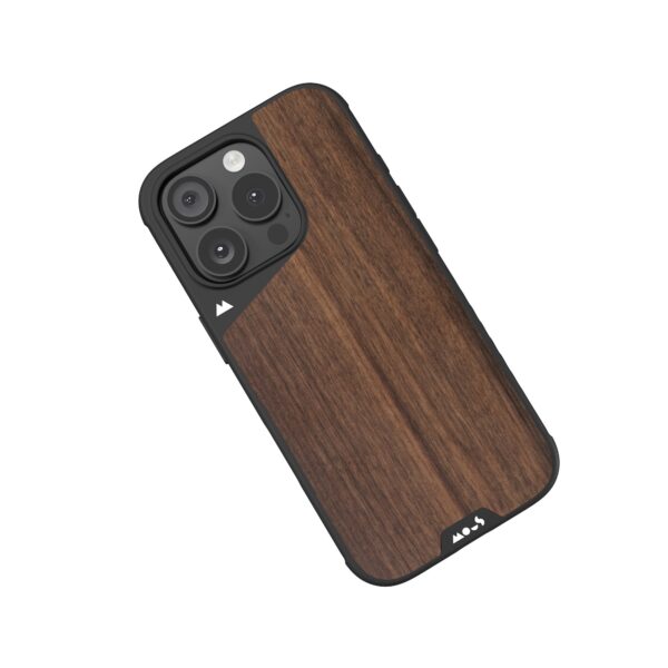 MagSafe® Compatible Walnut Phone Case with Camera Control Button - Image 3